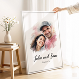 weißerrahmenleinwand