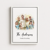 mockup frame white