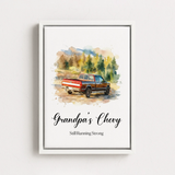 mockup frame white