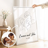 Custom Line Art Portrait from Your Photo