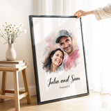 schwarzerrahmenleinwand