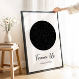 schwarzerrahmenleinwand