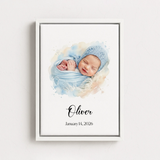 mockup frame white