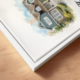white frame mockup