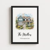 mockup frame black