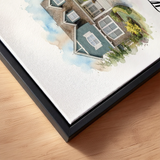 black frame mockup
